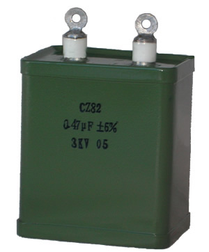 CZ82 High voltage seaed paper dielectric capacitor