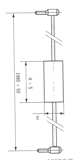CBG型金属化聚丙烯膜介质铁路轨道补偿电容器尺寸图