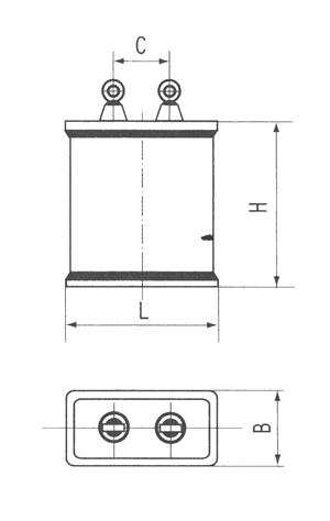 CBBFJ Metallized polypropylene film AC capacitor